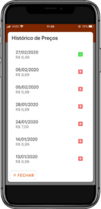 Tela 10 do App Pricebook