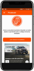 Tela 4 do App Pricebook