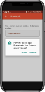 Tela 5 do App Pricebook