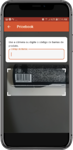 Tela 6 do App Pricebook